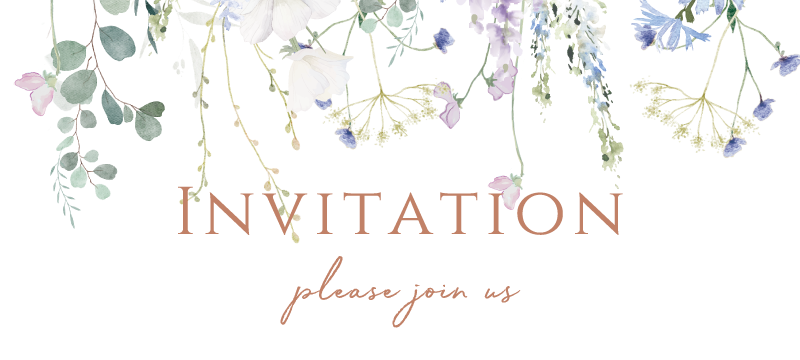 Invitation - please join us